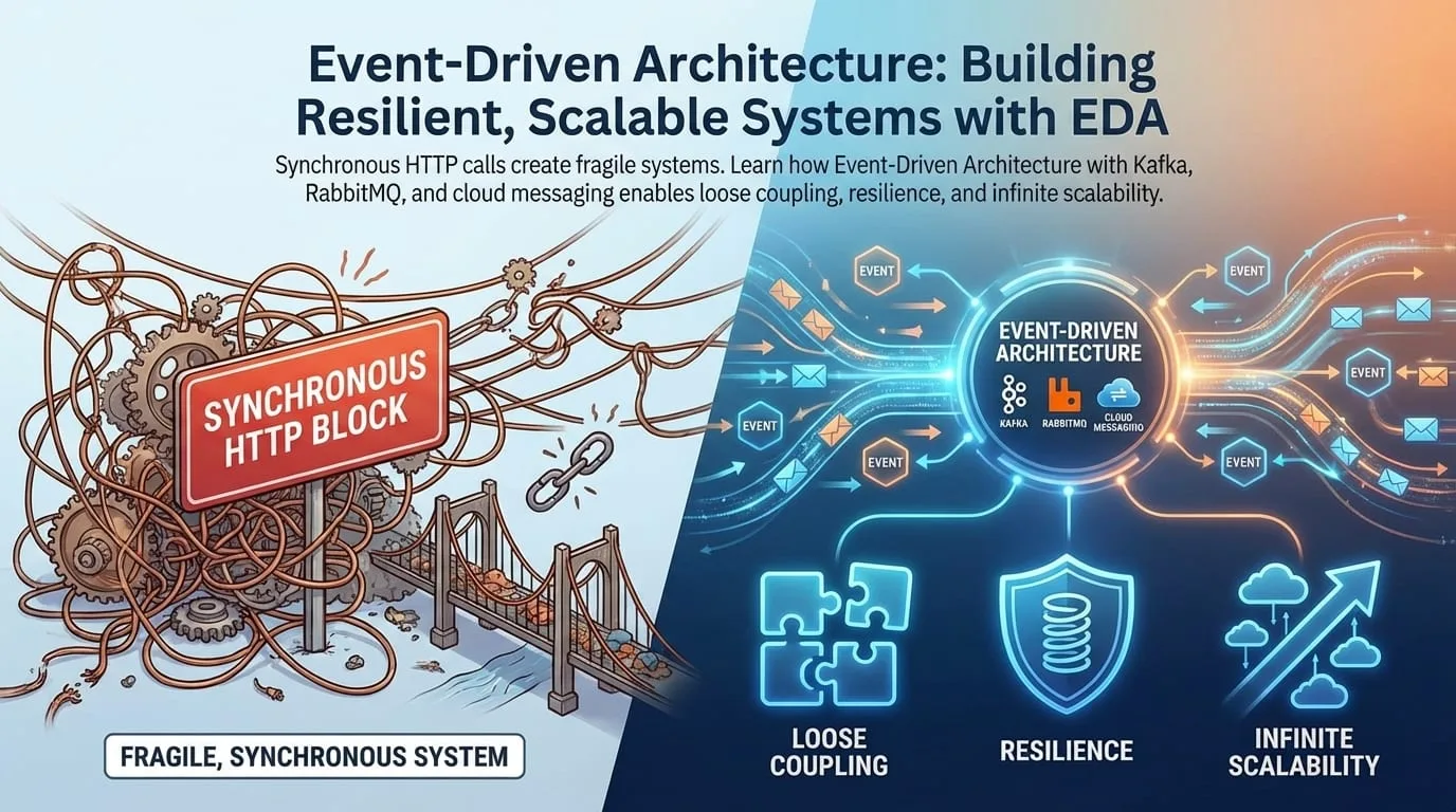 Event-Driven Architecture: Building Resilient, Scalable Systems with EDA