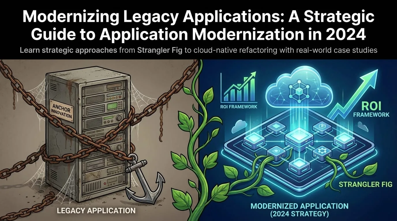Modernizing legacy applications without stopping the business