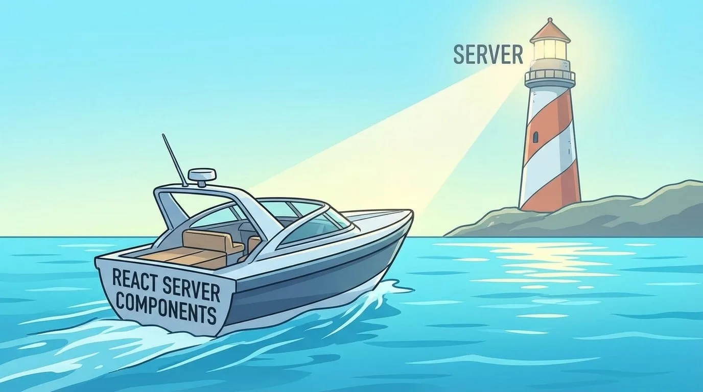React Server Components shift work from browser to server