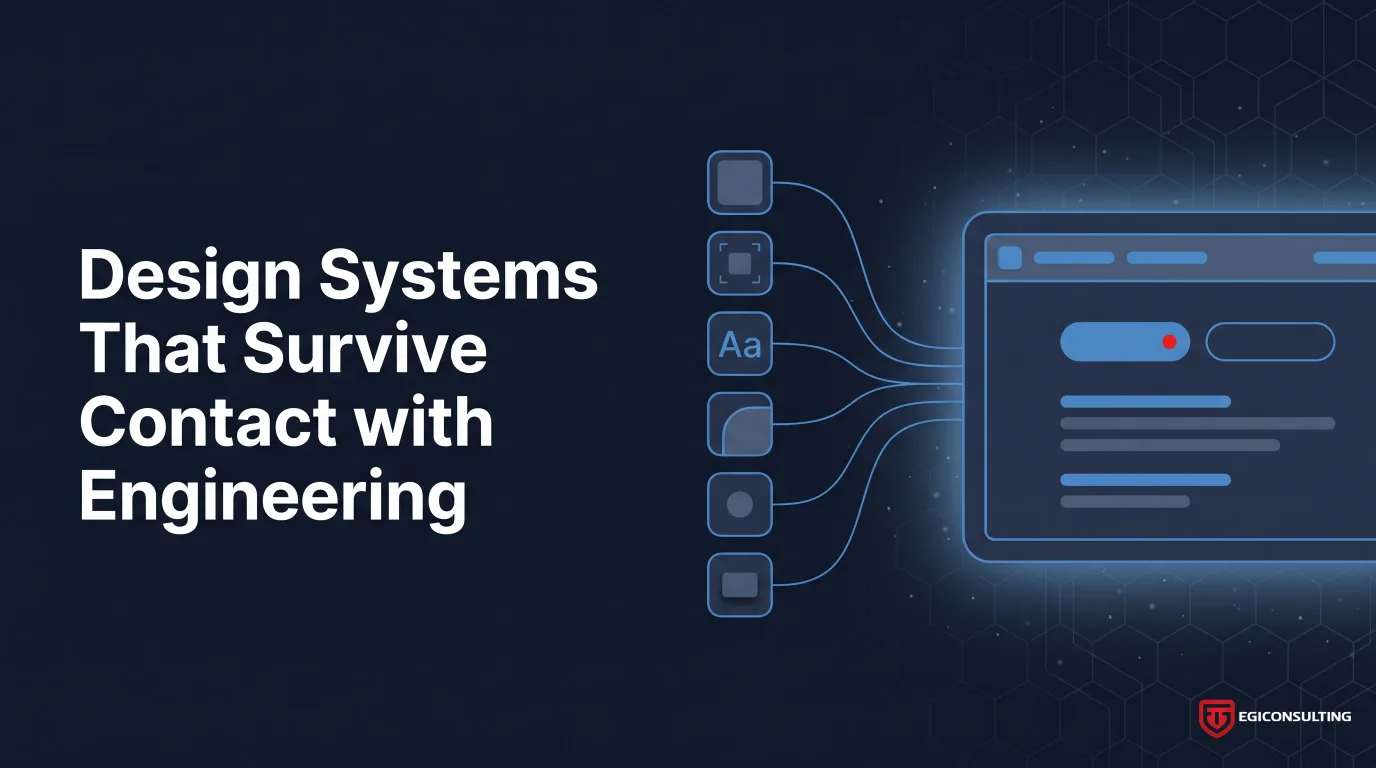 Design Systems That Survive Contact with Engineering
