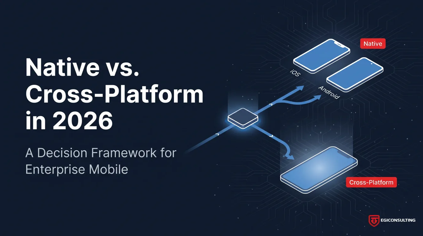 Native vs. Cross-Platform in 2026: A Decision Framework for Enterprise Mobile