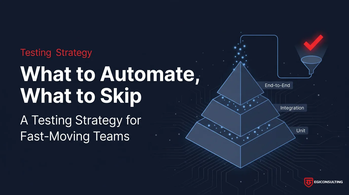 What to Automate, What to Skip: A Testing Strategy for Fast-Moving Teams