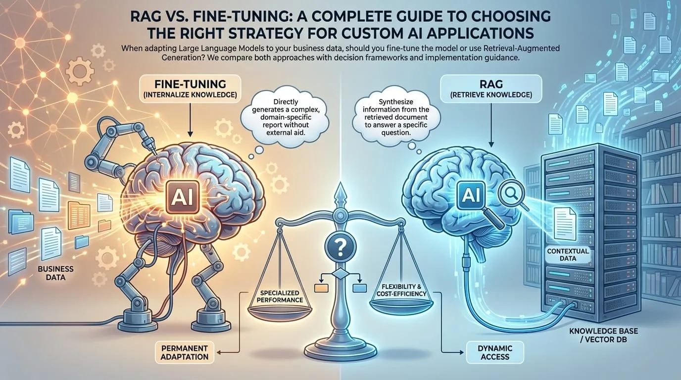 RAG vs. fine-tuning: choosing the right approach for enterprise AI