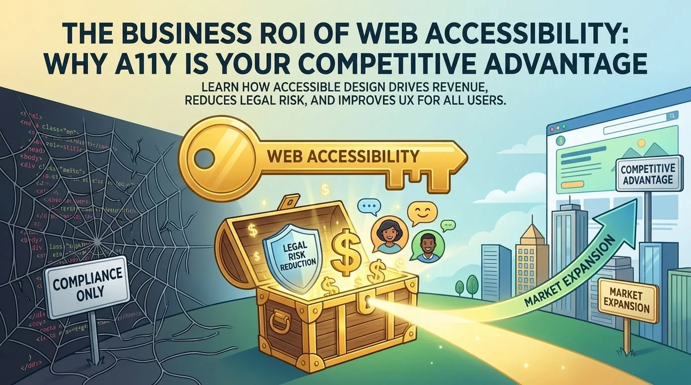 The Business ROI of Web Accessibility: Why A11y Is Your Competitive Advantage